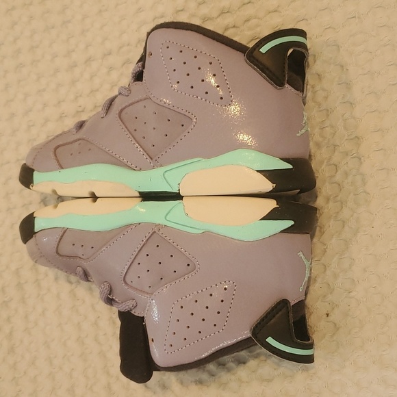 Nike Air Jordan 6 Retro GG Iron Purple Turquoise (#3) - Picture 6 of 8